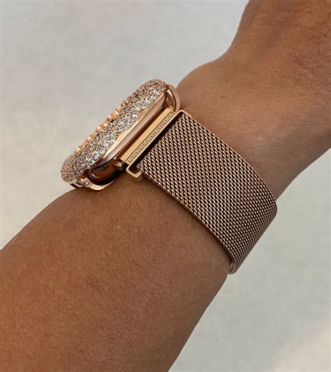 rose gold watch bands